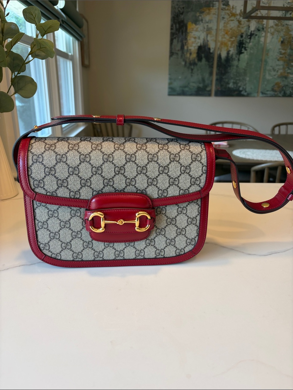 Gucci GG Supreme Horsebit 1955 Small